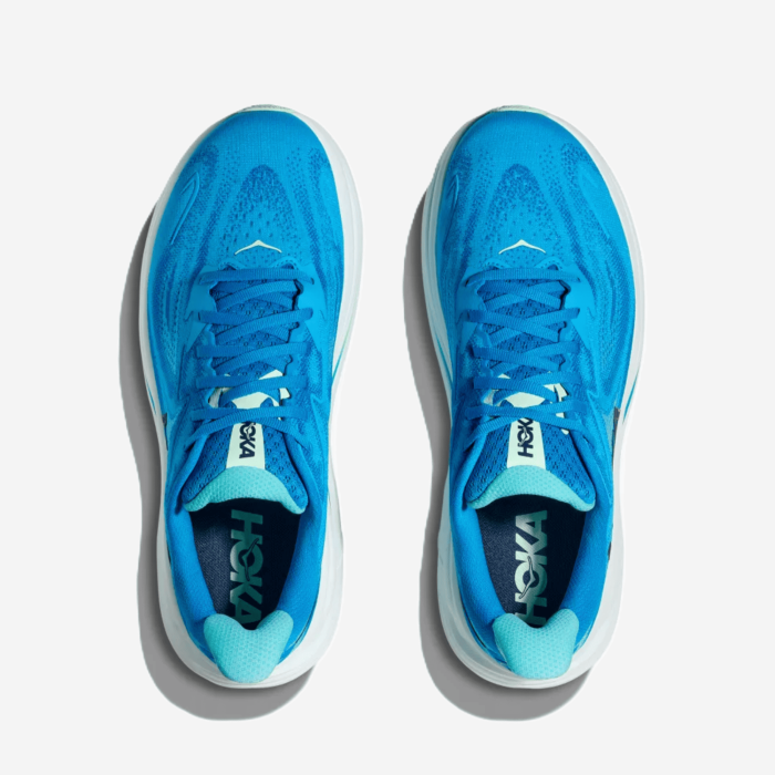 Hoka Clifton 10 Men's Running Shoes (Sp. Blue/Blue)